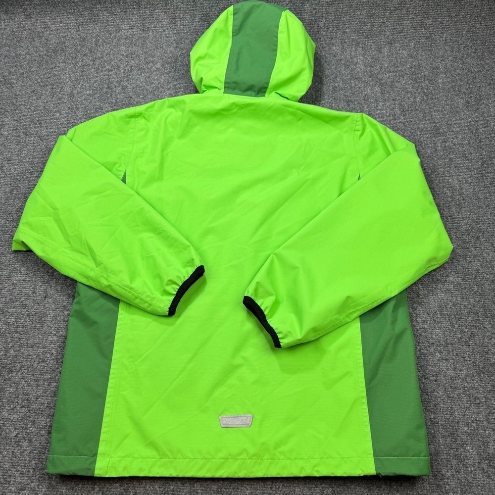 Killtec Parka Boys 14 Green Outer Shell Waterproof Windproof Full Zip Jacket
