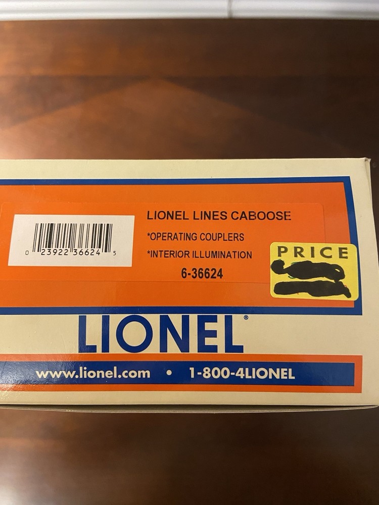 Lionel Lines Caboose # 6-36624