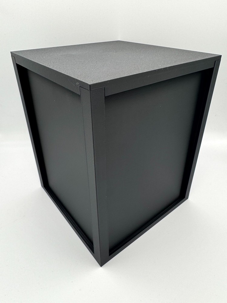 Jumbo 5x7 Top Loader Display & Storage Box - 4 Sided Display - Jumbo Case Statio