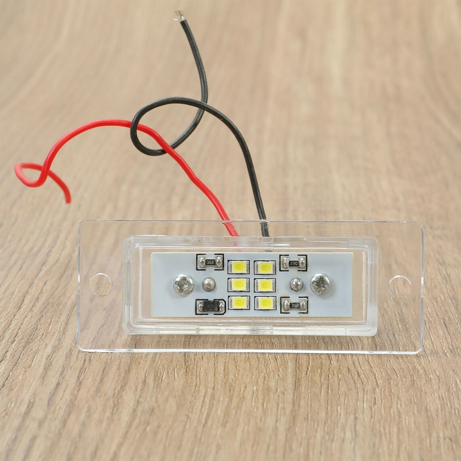 Rear Bumper Roll Pan w/LED Light & Screws For 1973-1987 Chevy C10 C20 Fleetside