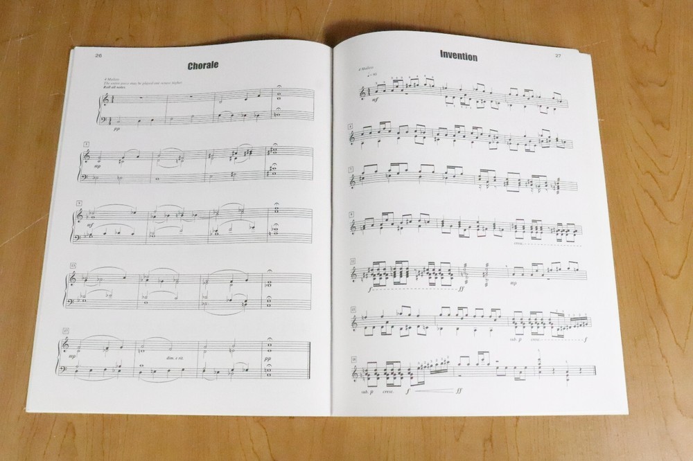 "Contemporary Etudes for 3 & 4 Mallets" book