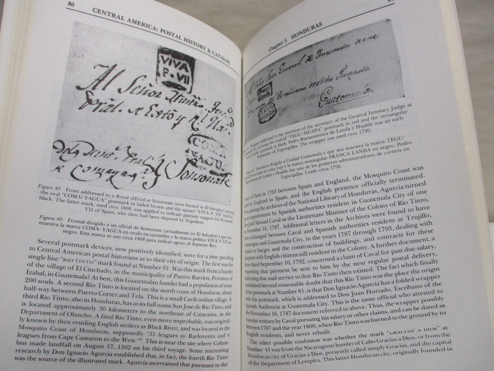 Central America Postal History & Listing of Prephilatelic Postmarks Leo J Harris