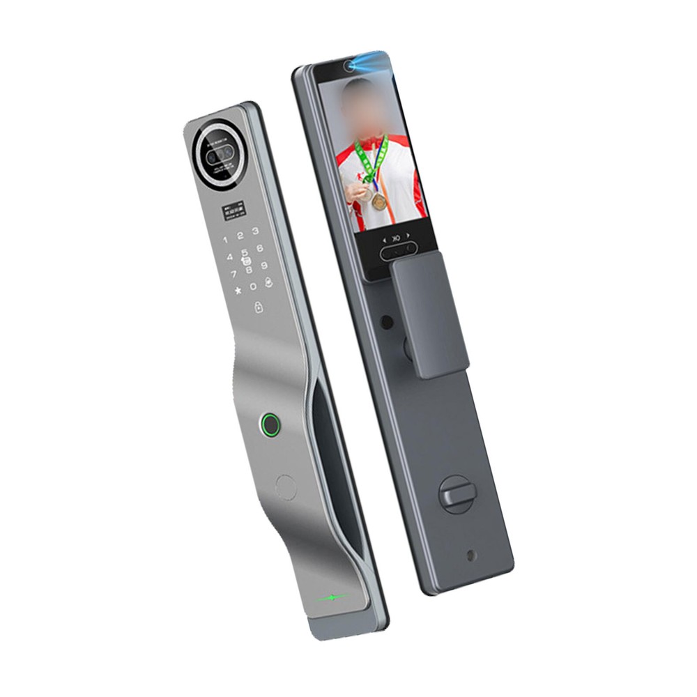 3D face Wifi Digital Smart Lock Fingerprint Visual Intercom Security Door Lock
