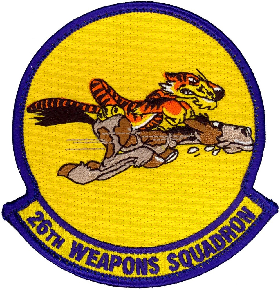 USAF 26th WEAPONS SQUADRON PATCH
