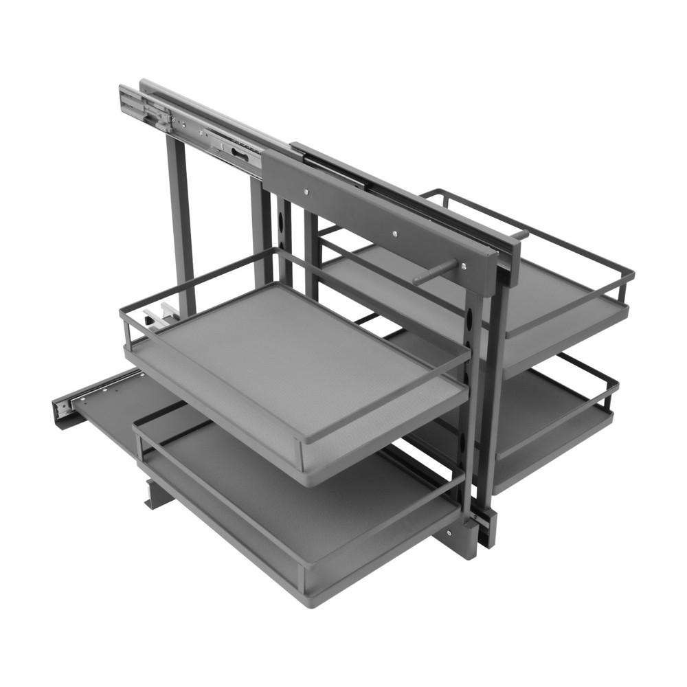 Cabinet Pull-out Storage Rack Pull Out Corner Organizer for Kitchen Cabinet