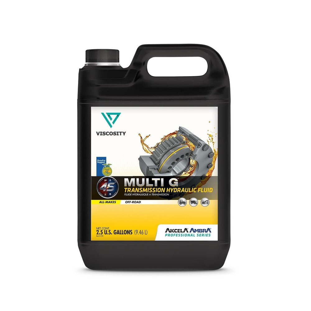 VISCOSITY Multi G Transmission Hydraulic Fluid - Compatible with Mahindra, Mc...