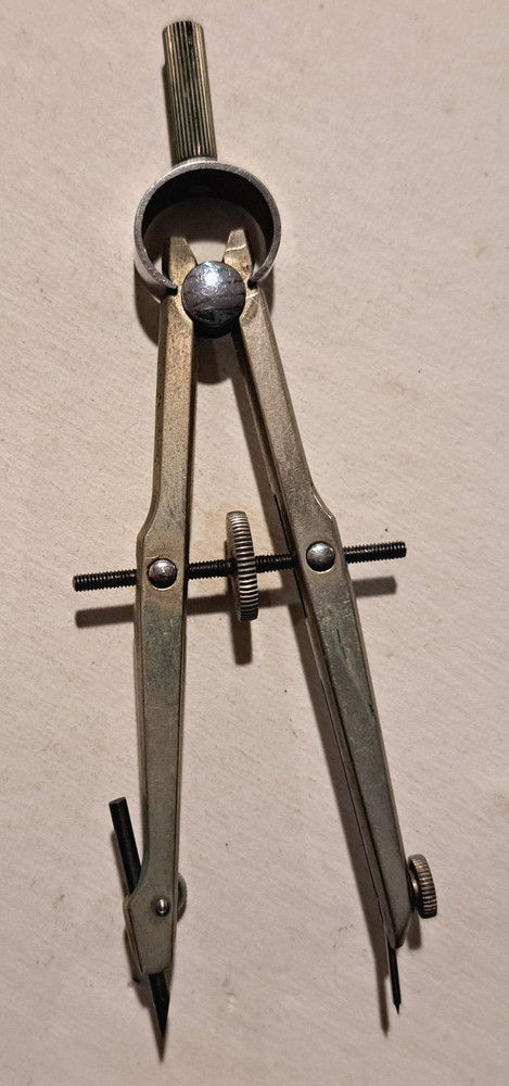 Vintage K &E Co. Drafting Compass Tool 4.25" Long Germany