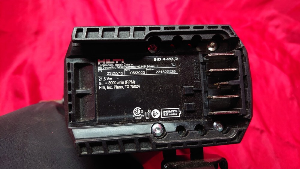 HILTI SID 4-22 Cordless Impact Driver (Tool Only)