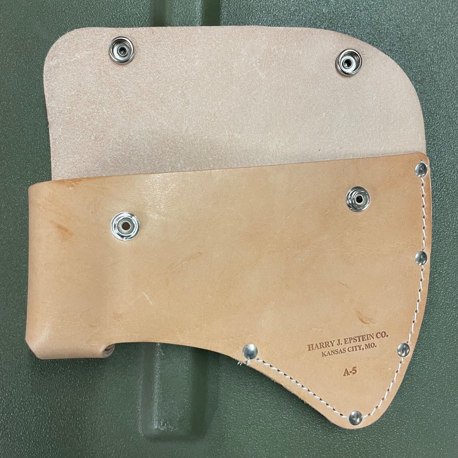 US Made Leather Axe Sheath for Single Bit Axe (A5)