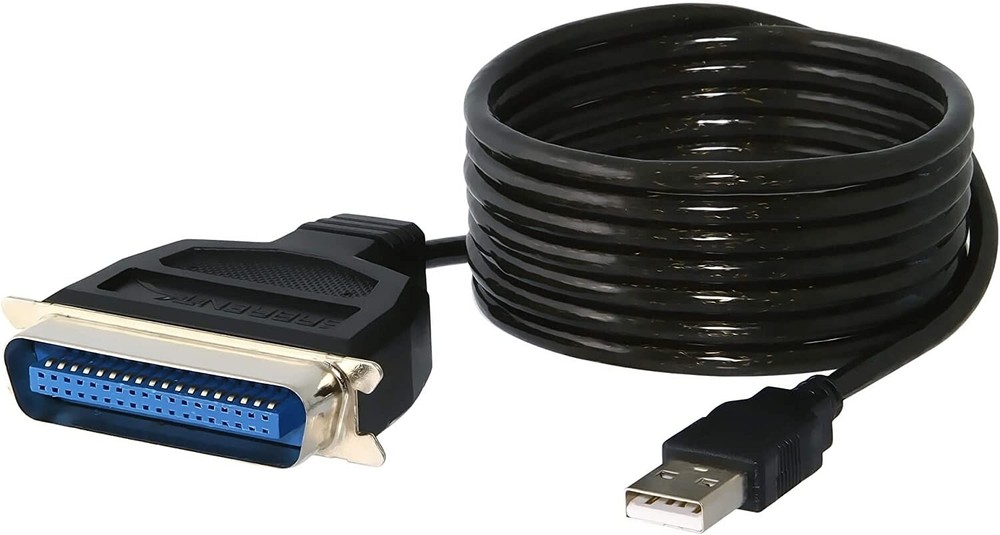Sabrent SBT-UPPC USB to Parallel Printer Cable Adapter Serial/Parallel - 6 ft