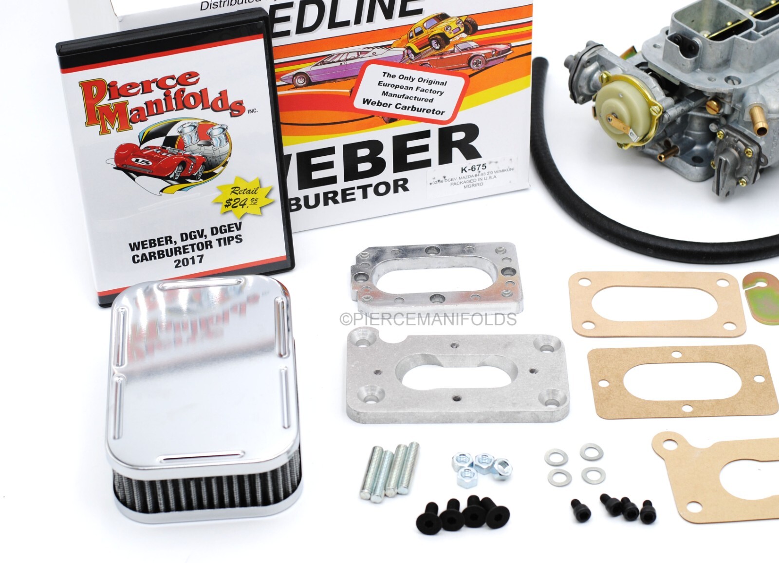 MAZDA PICKUP B2200 WEBER 32/36 DGEV ELECTRIC CHOKE K 675 DVD WEBER CARBS