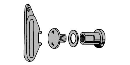Firestik SLS-1 SECURITY LOCK SET FOR FIRESTIK E36-E54