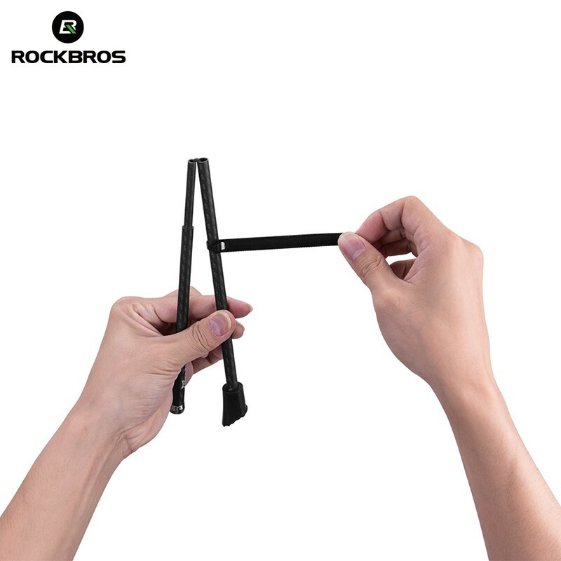 ROCKBROS Carbon Fiber Bicycle Kickstand Antiskid Quick Release Bike Foot Stand