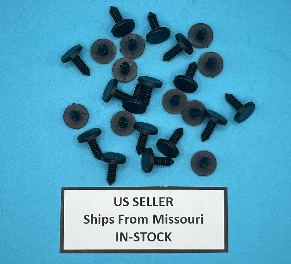 (Pack of 25) Trim & Weatherstrip Push Retainer Clips for 1/8" Hole 8731909