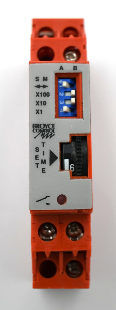 BROYCE CONTROL M1DOM MULTI FUNCTION TIME DELAY RELAY 24-240V 48-63HZ
