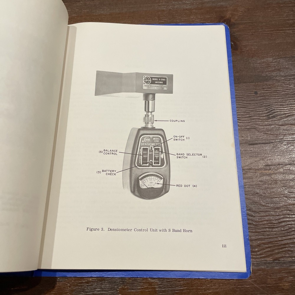 Ramcor Incorporated Model 1200 Densiometer Handbook Operating & Service