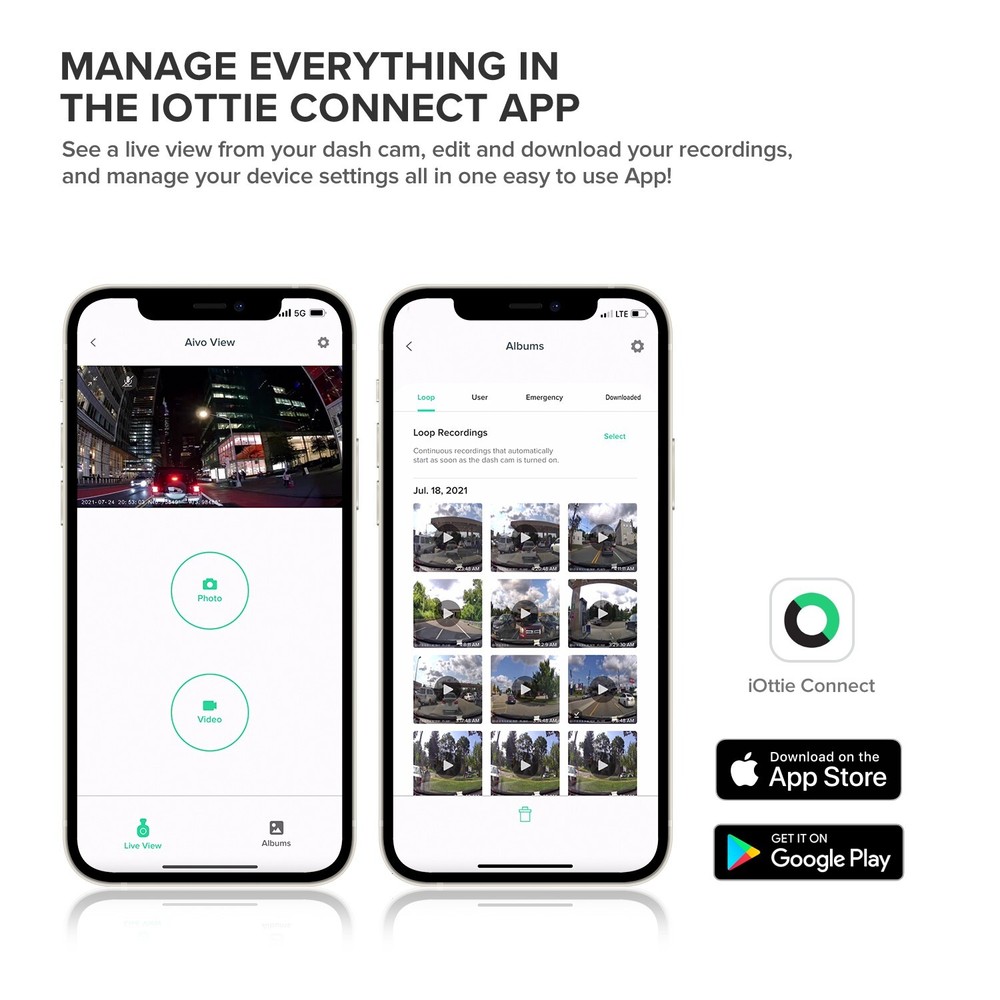 iOttie Aivo View Smart Dash Cam