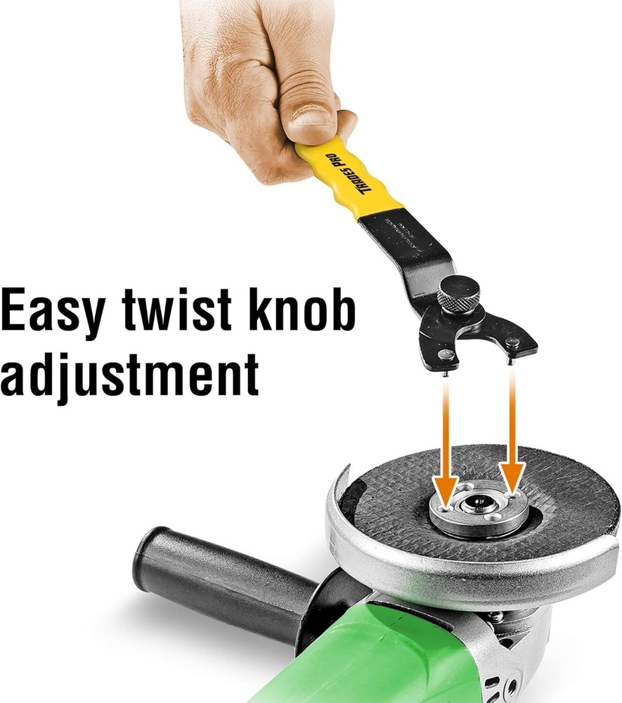 Adjustable Angle Grinder Pin Wrench - Universal Tool for Easy Grinding