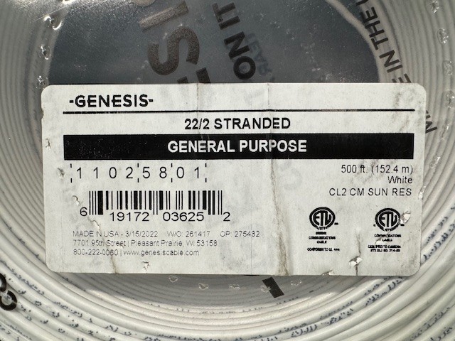 Genesis 22/2 Stranded General Purpose 500 FT 11025801