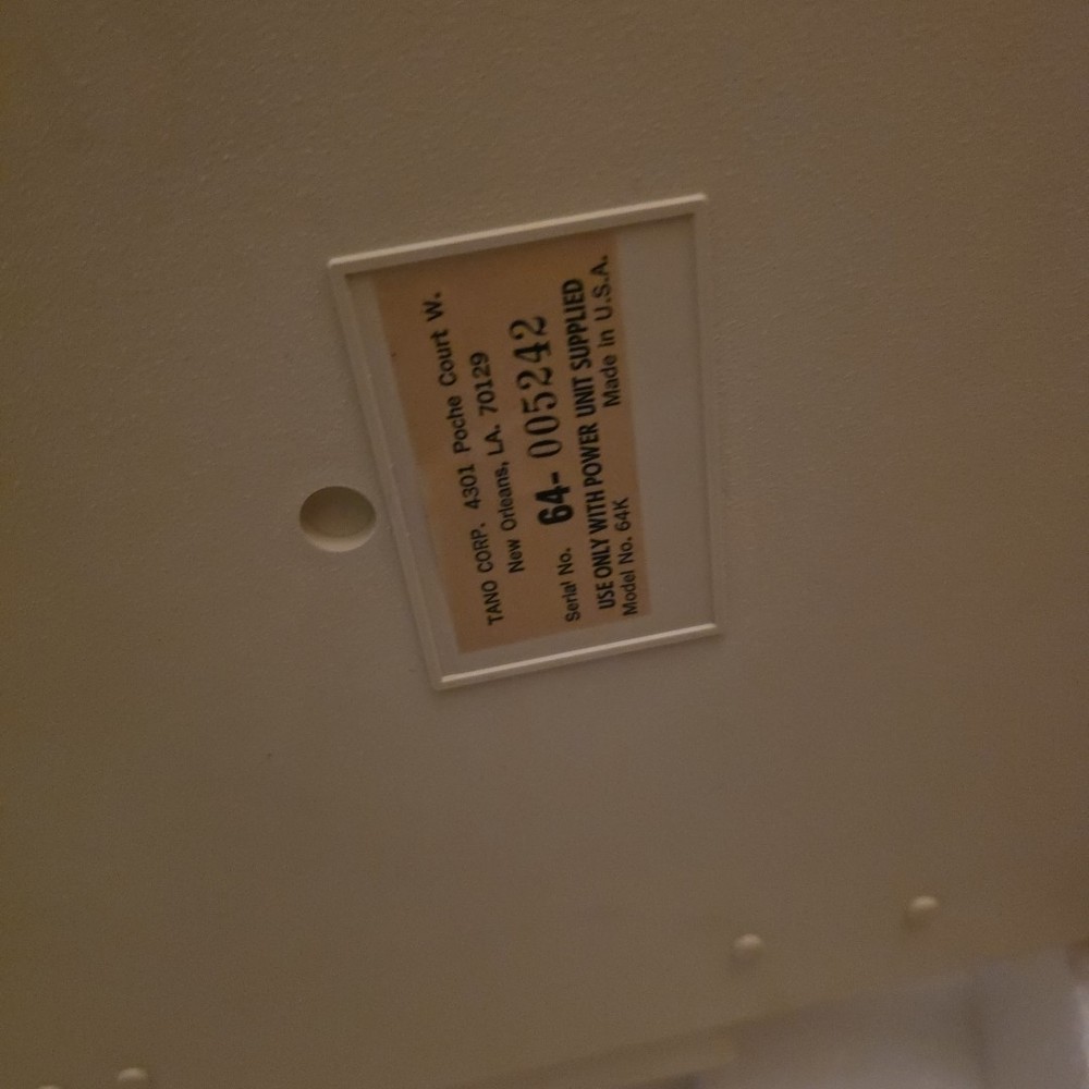 Tano Dragon Computer 64K Vintage Untested Asis Read Description