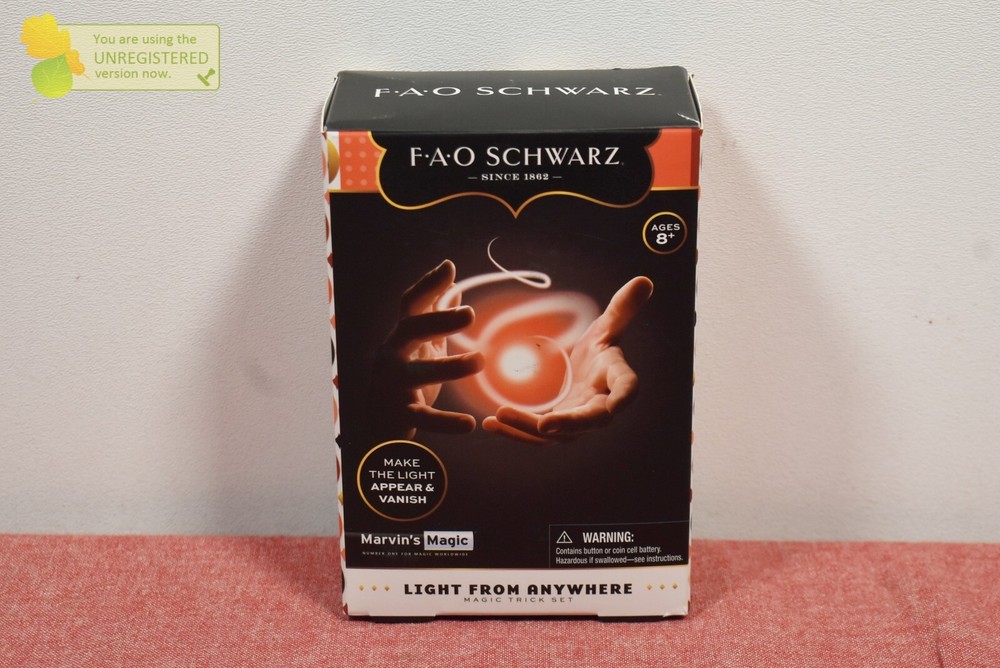 FAO Schwarz Lights From Anywhere Magic Trick Set