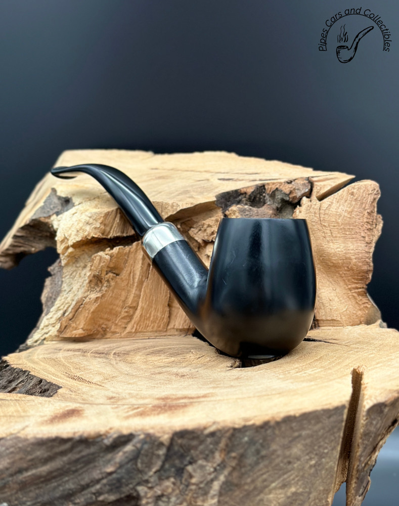 Rattray's Smooth Bent Billiard Smoking Pipe
