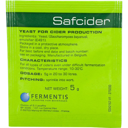 Fermentis SafCider AB-1 Cider Yeast
