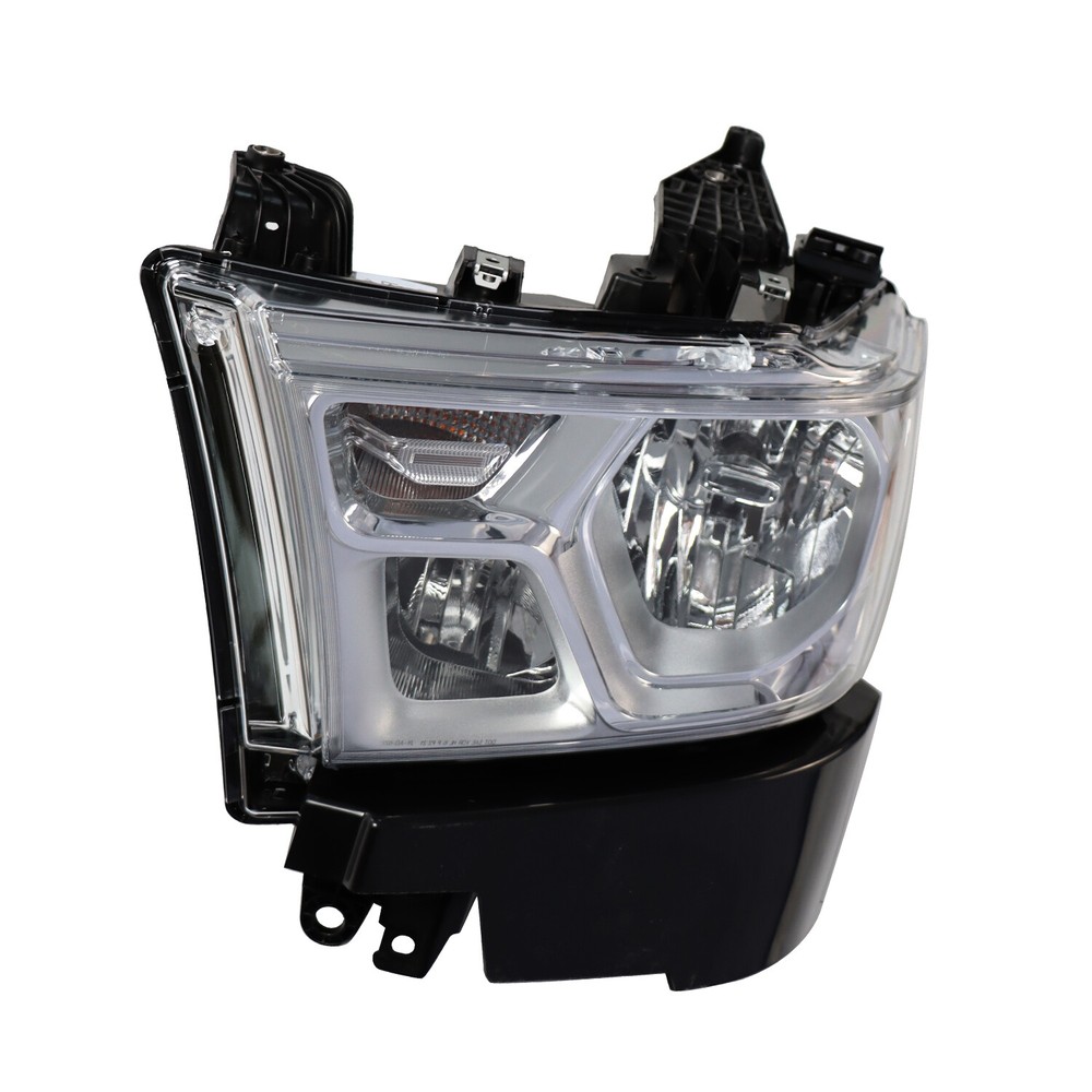 For 2019-2023 Dodge RAM 1500 Chrome Halogen Headlight Headlamp Left Driver