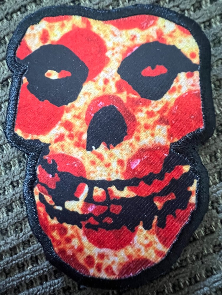 Room Temp Pizza "Misfits Pizza Face" Patch