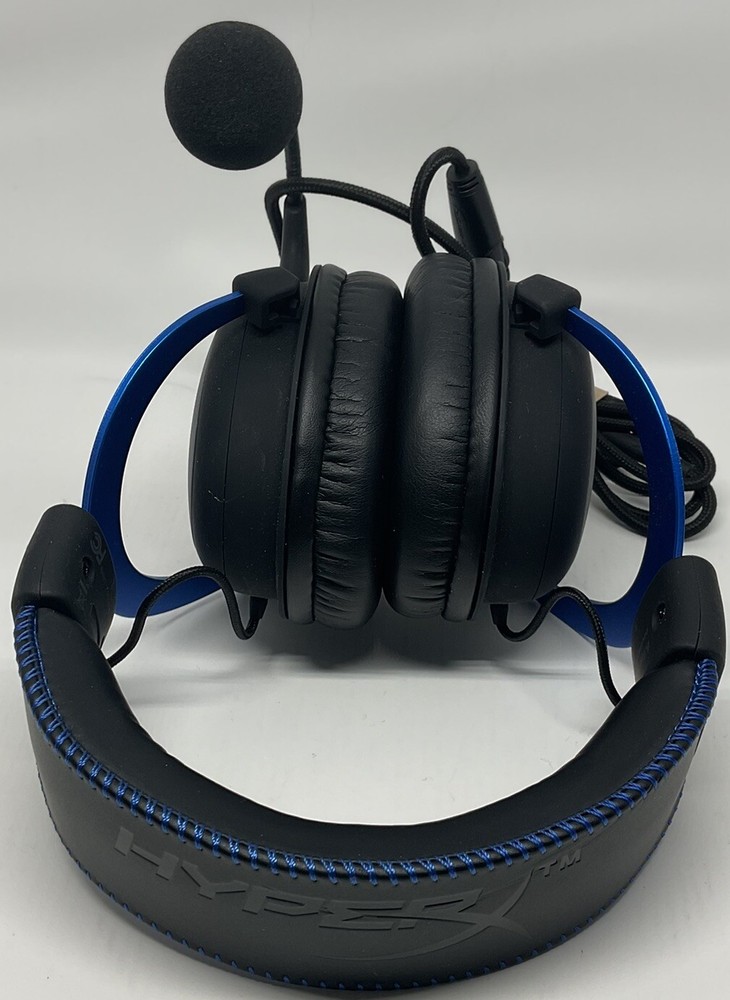 HyperX Cloud PlayStation Official PS4 Wired Stereo Gaming Headset, Untested