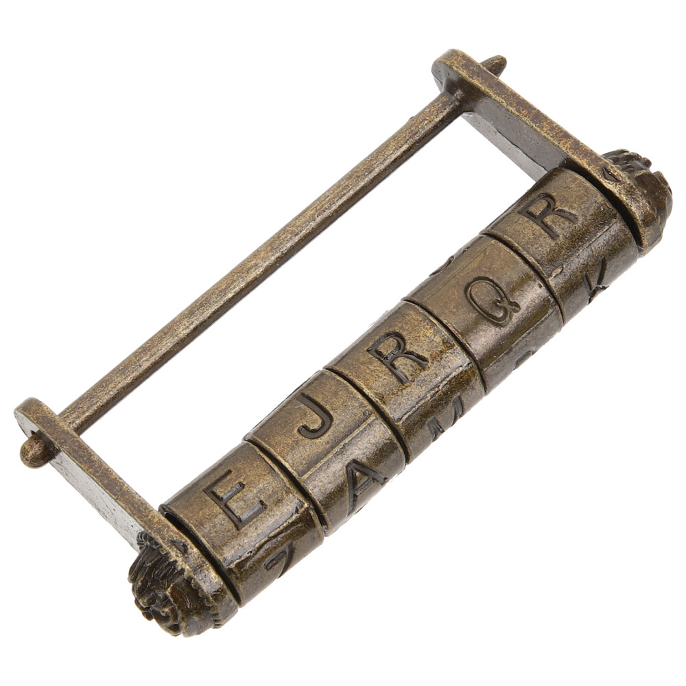 1PC Antique Code Door Lock Code Lock Word Lock Password Door Lock Friends Photo
