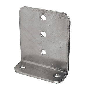 C.E. Smith 10160A40 Vertical 90° Bunk Bracket - 5" x 6" - Aluminum