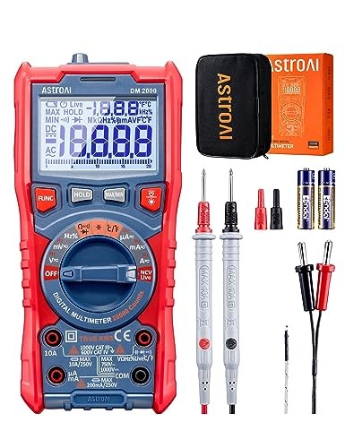 Digital Multimeter Tester TRMS 20000 Counts with Higher Resolution Auto