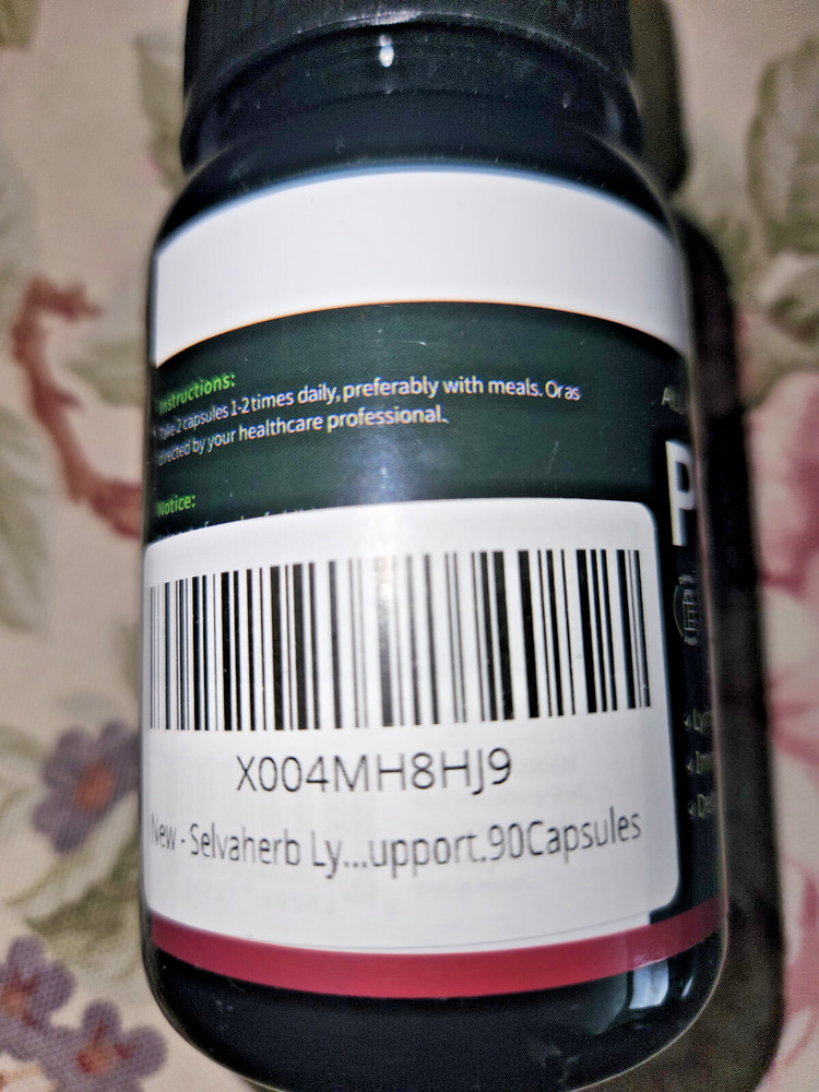 Lymphatic Support Herbal Complex Extract ~ Poke Root Extract for Lymph System...