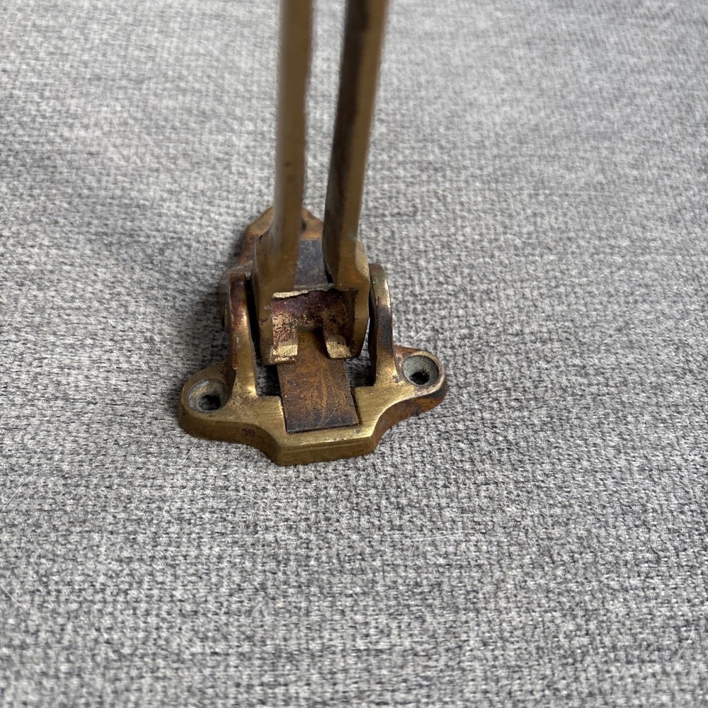 Antique Solid Brass Hotel Style Door Security Latch