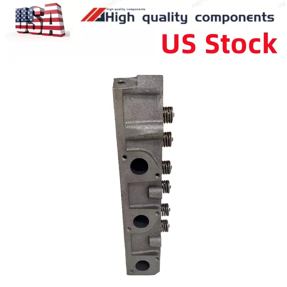 New For Kubota D902 RTV900 Complete Cylinder Head with Valves & Full Gasket Kit