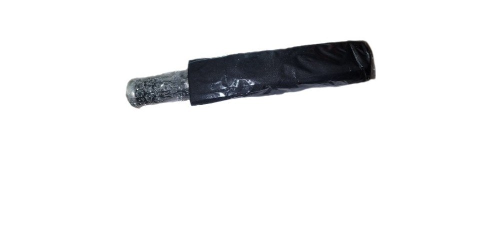 Umbrella with Pivoting LED light - Portable - Black