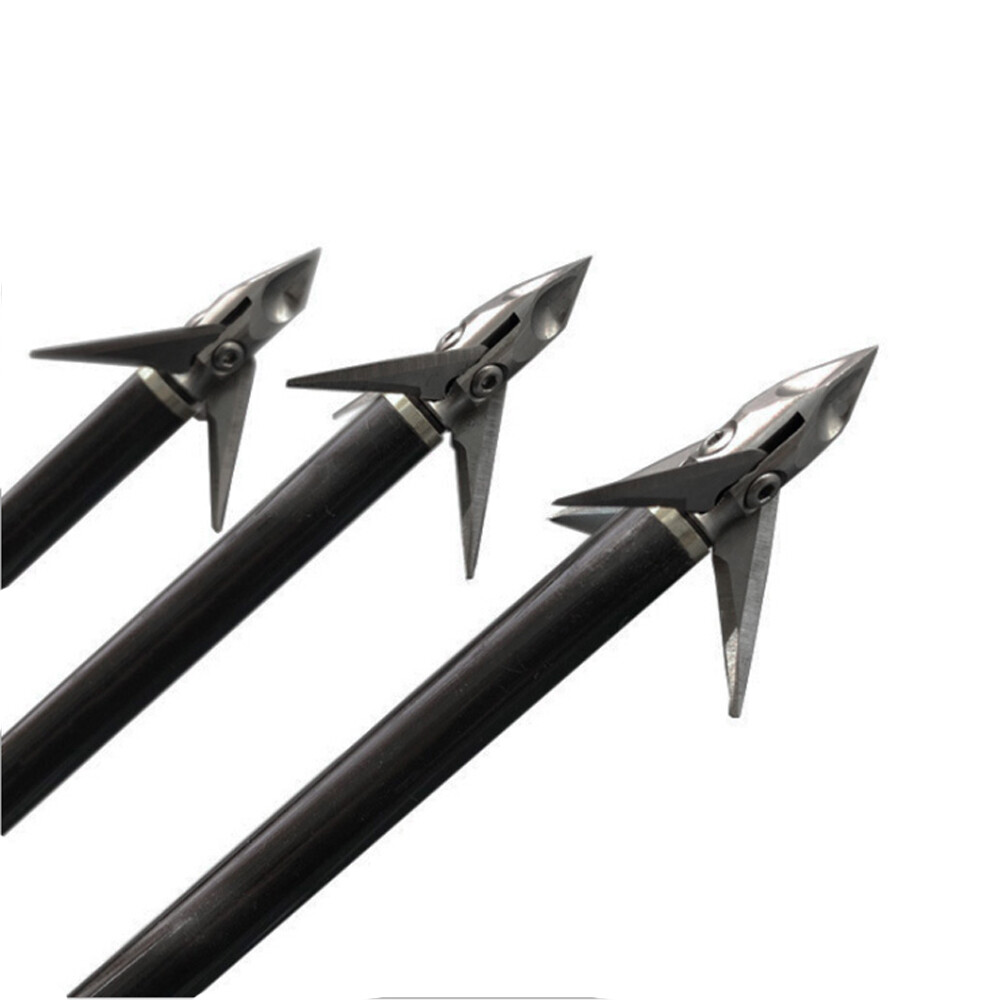 Arrow Tips Broadhead 100grain 3blade Archery Hunting Compound Bow Crossbow