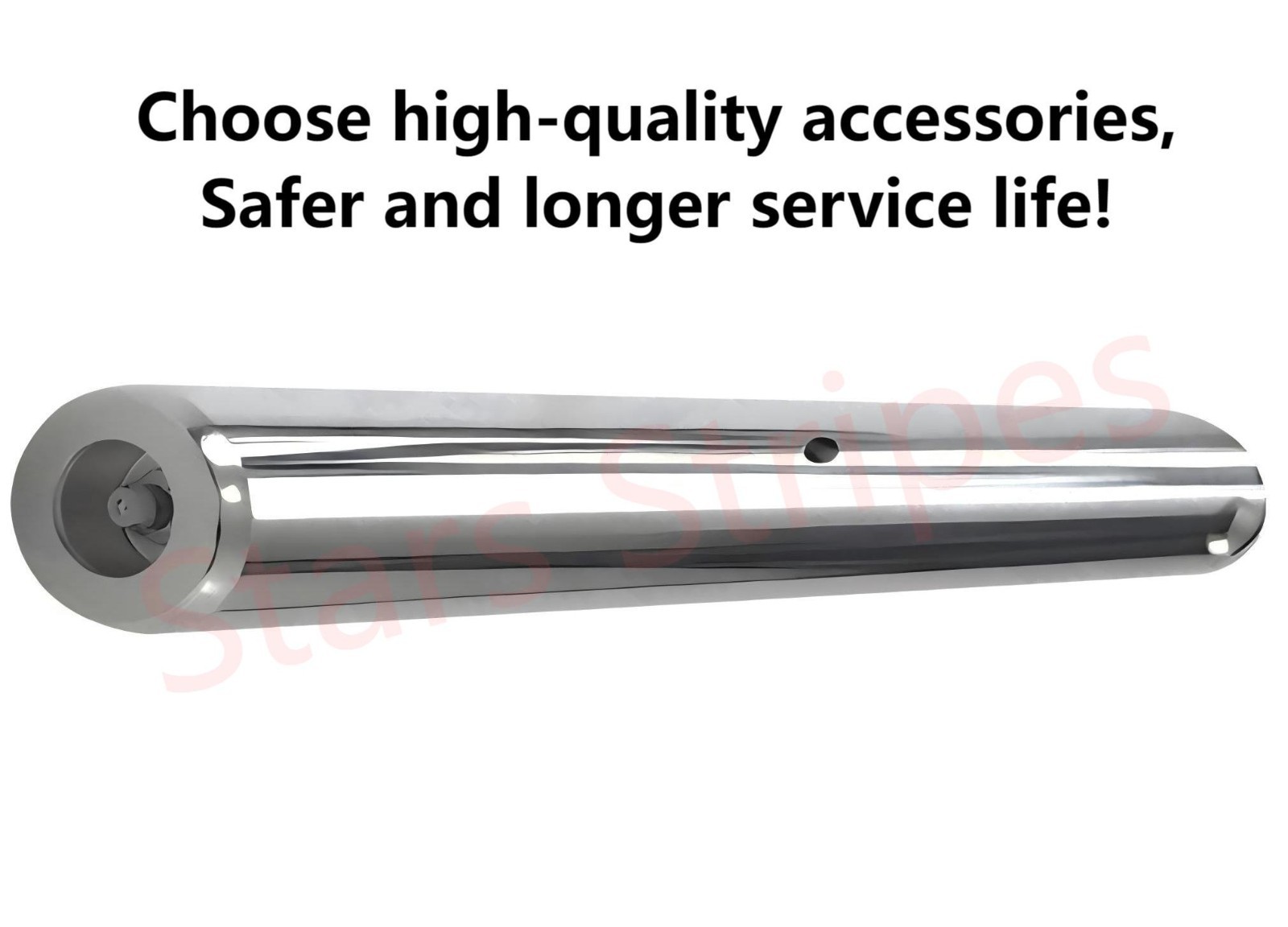 2PaiNew upgraded Excavator Universal Bucket Pin 45mm X 330mm， With grease nipple