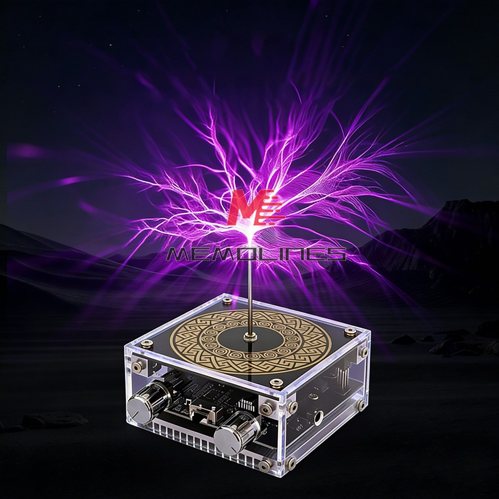 MTC Dual-Mode Music Tesla Coil Artificial Lightning Touchable Bluetooth Decoding