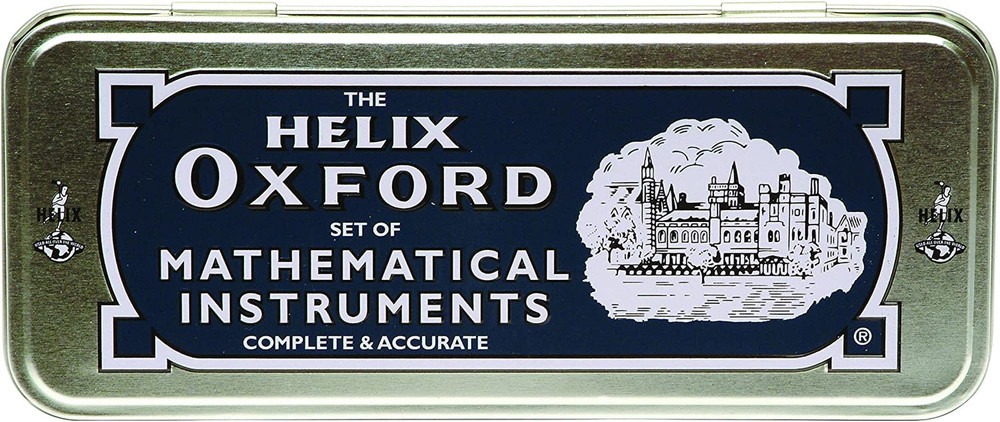 Helix Oxford Maths Set with Storage Tin