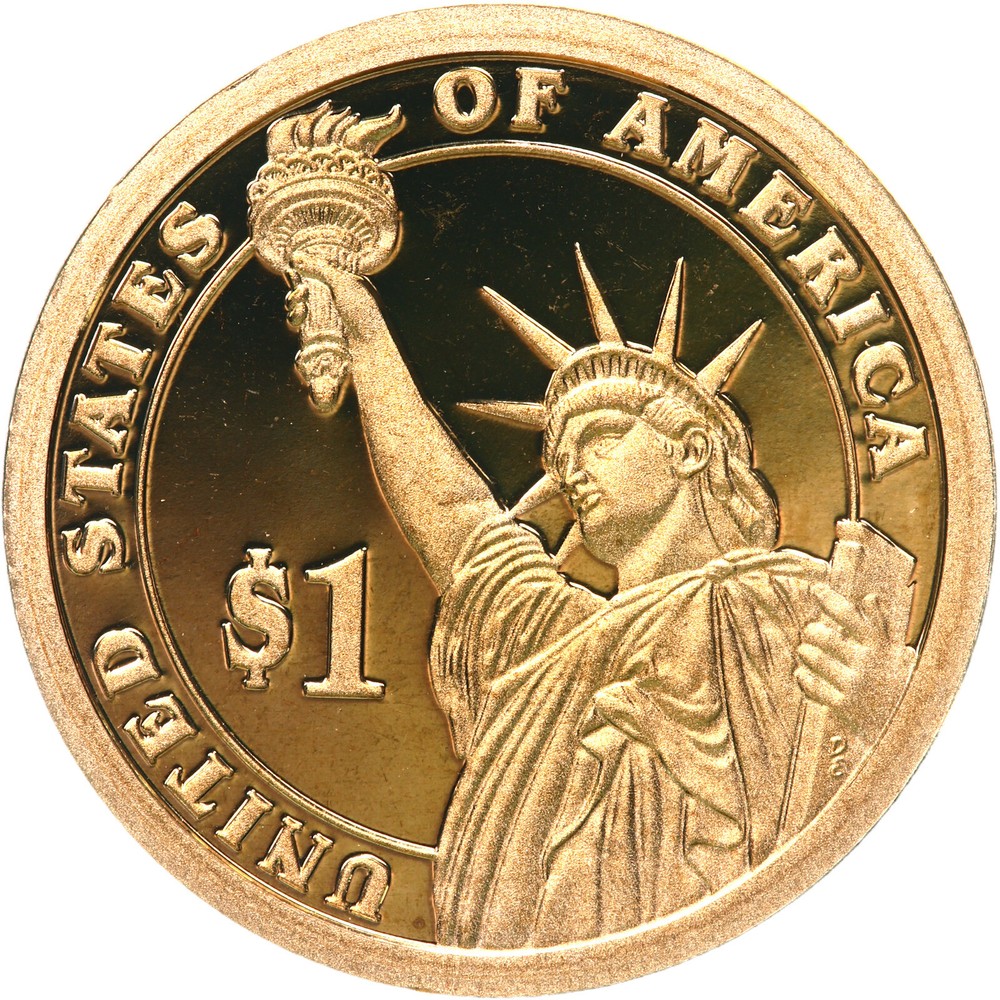 2012 S Presidential Dollar Benjamin Harrison Gem DCam Proof