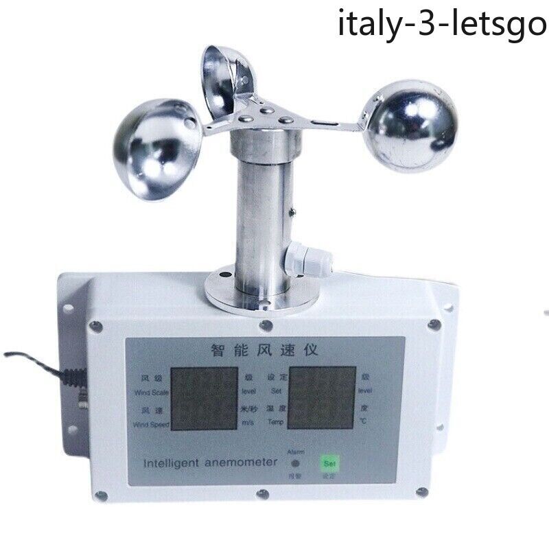 Crane Anemometer Tower Crane Anemometer Wind Speed Sensor Breeding 24V