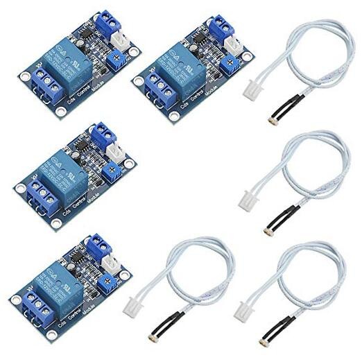 4Pcs XH-M131 Light Automatic Control Module 12V Light Control Relay Light