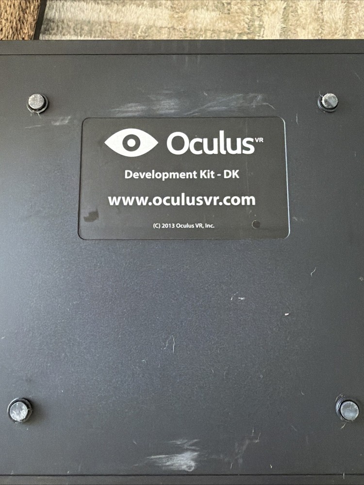 2013 Oculus Rift VR Development Kit #1 1 Virtual Reality Headset DK1 w/ Case