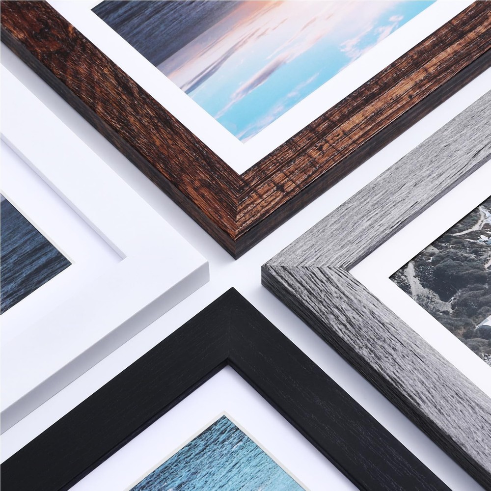 10 Pack Picture Frames Collage Wall Decor, Gallery Wall Frame Set for Wall or...