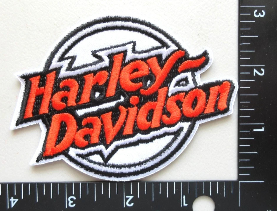 BIKERS MOTORCYCLES HARLEY-DAVIDSON JACKET VEST HAT EMBROIDERED IRON ON PATCH