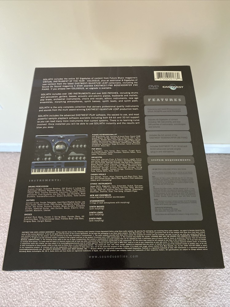 EastWest Quantum Leap GOLIATH