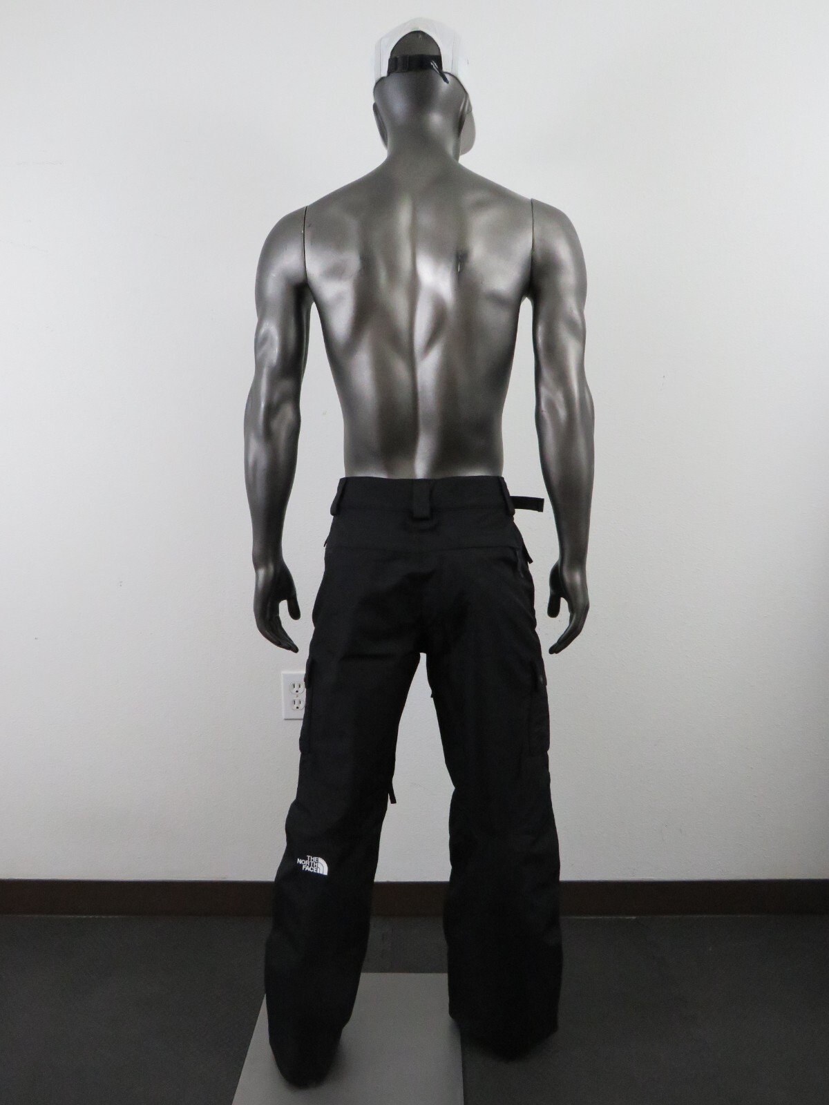 Mens The North Face Slashback Cargo Ski Board Shell Waterproof Snow Pants Black