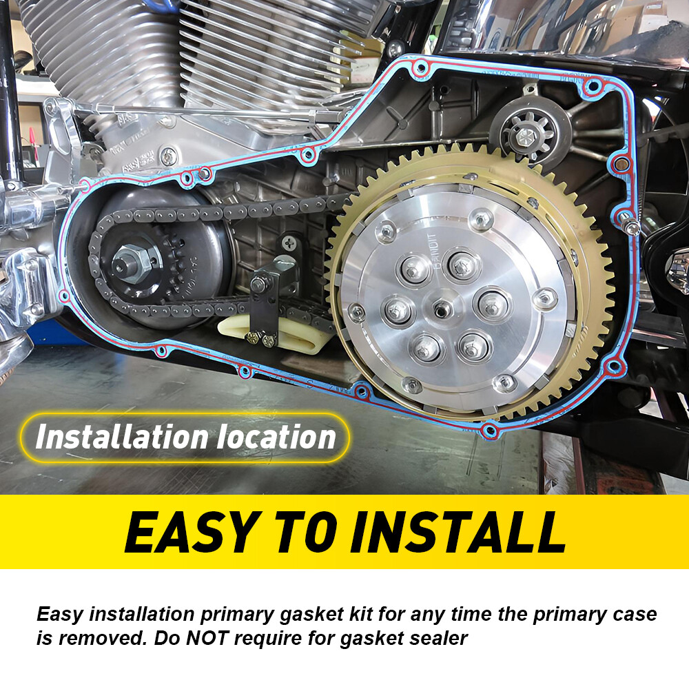 Complete Primary Gasket Kit set for 1999-2006 Harley Twin Cam Softail 99-06 EXV